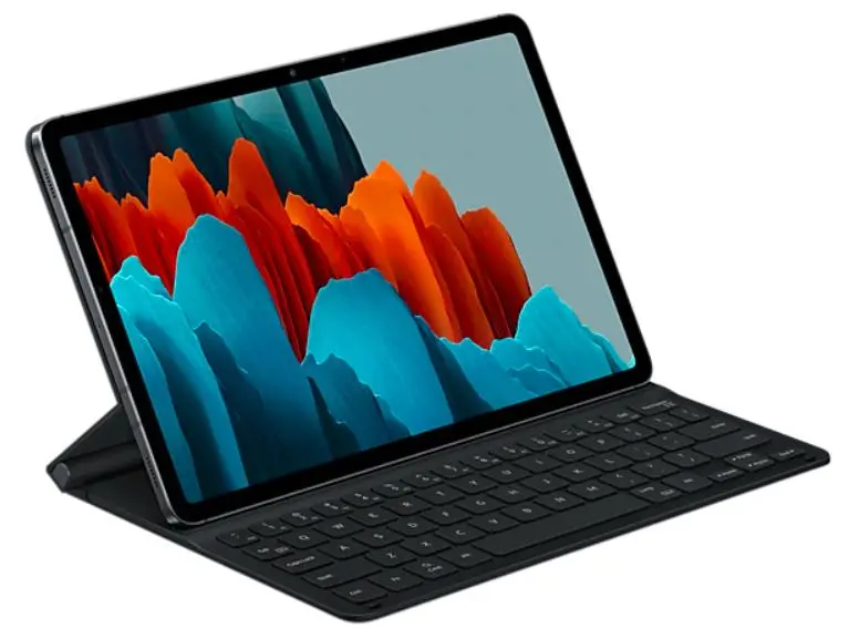 Etui na tablet Samsung Book Cover z klawiaturą do Galaxy Tab S7/S8 Czarny
