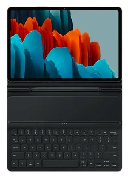 Etui na tablet Samsung Book Cover z klawiaturą do Galaxy Tab S7/S8 Czarny