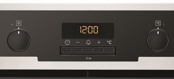 Piekarnik elektryczny Electrolux EOC45651OX - termoobieg - prowadnice teleskopowe