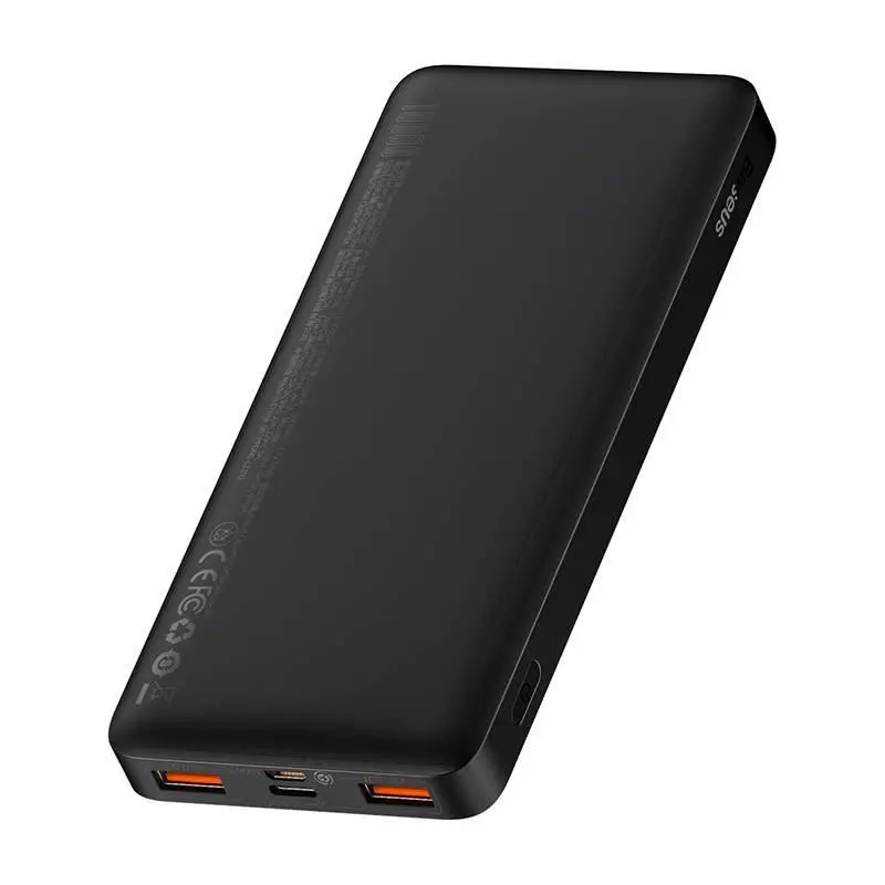 Powerbank Baseus PPDML-L01 Bipow 10000mAh 2xUSB USB-C 20W Czarny