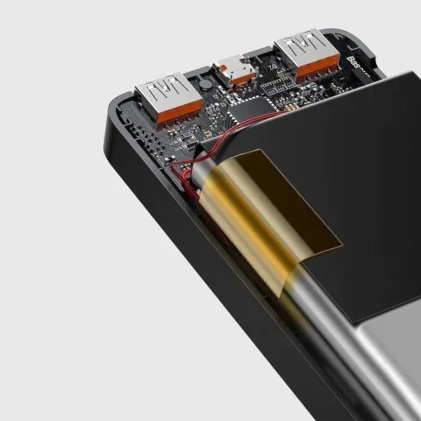 Powerbank Baseus PPDML-L01 Bipow 10000mAh 2xUSB USB-C 20W Czarny