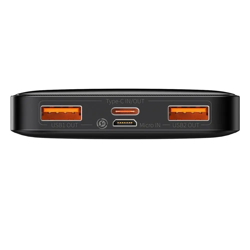 Powerbank Baseus PPDML-L01 Bipow 10000mAh 2xUSB USB-C 20W Czarny