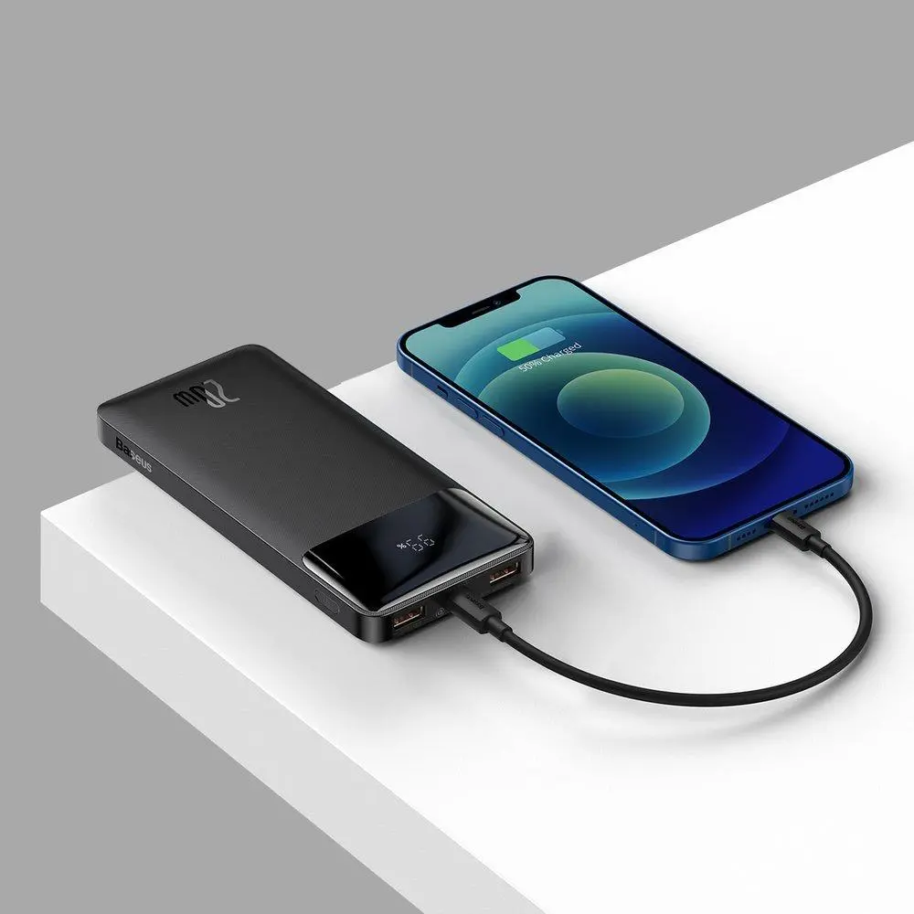 Powerbank Baseus PPDML-L01 Bipow 10000mAh 2xUSB USB-C 20W Czarny