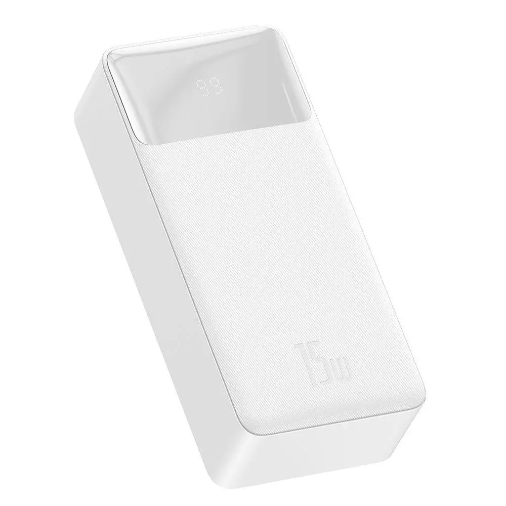 Powerbank Baseus PPBD050202 Bipow 30000mAh 2xUSB USB-C 15W Biały