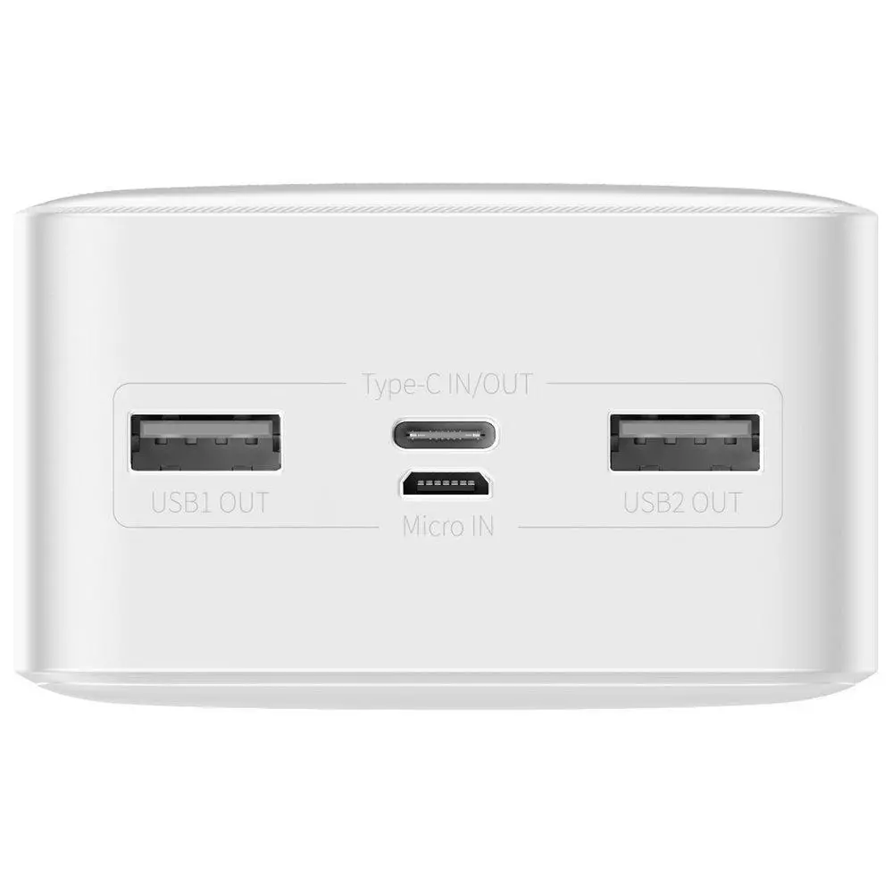 Powerbank Baseus PPBD050202 Bipow 30000mAh 2xUSB USB-C 15W Biały