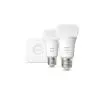Żarówka LED Philips Hue White E27 2 szt. Zestaw startowy