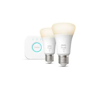 Żarówka LED Philips Hue White E27 2 szt. Zestaw startowy