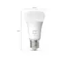 Żarówka LED Philips Hue White E27 2 szt. Zestaw startowy