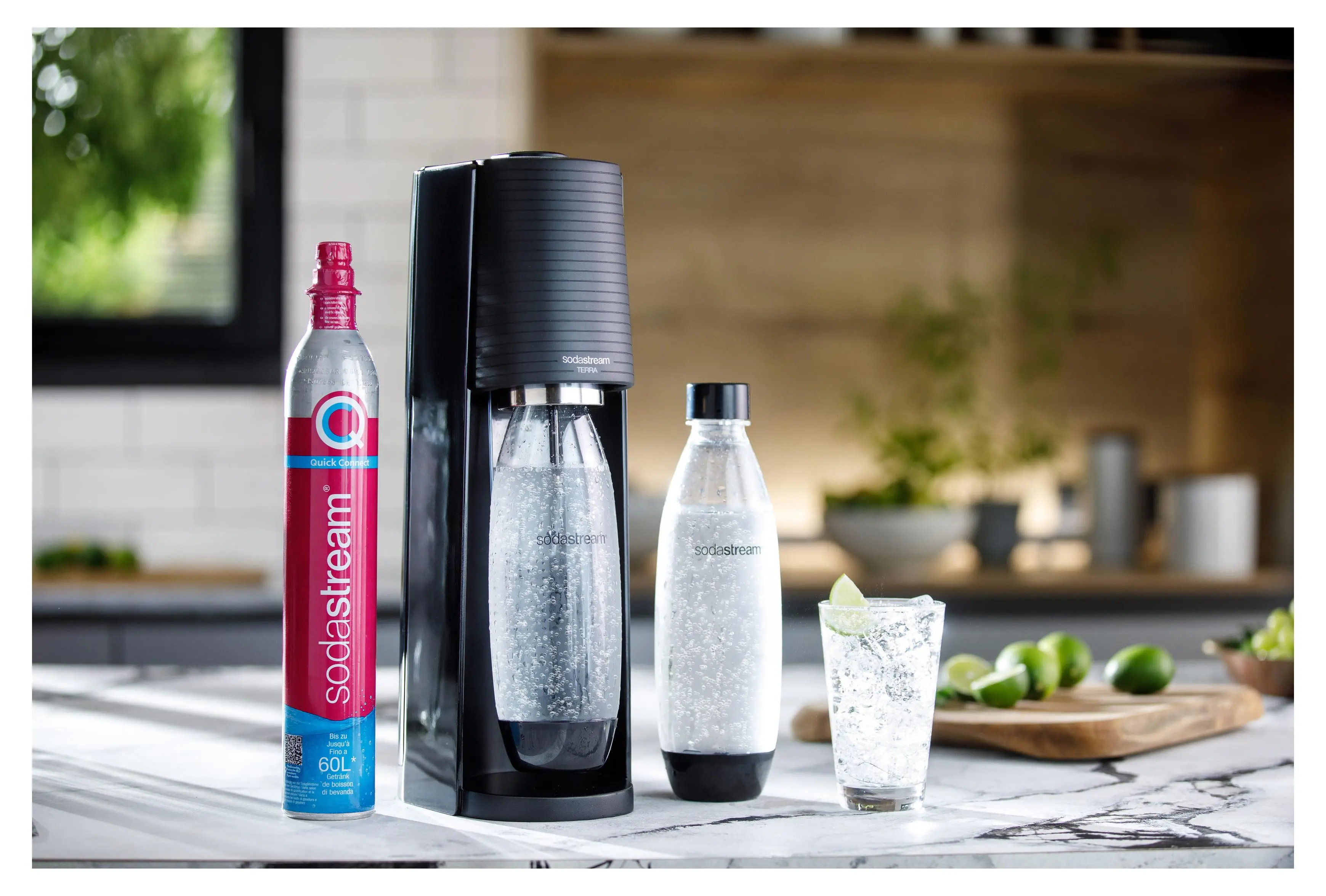 Saturator Sodastream Terra Czarny