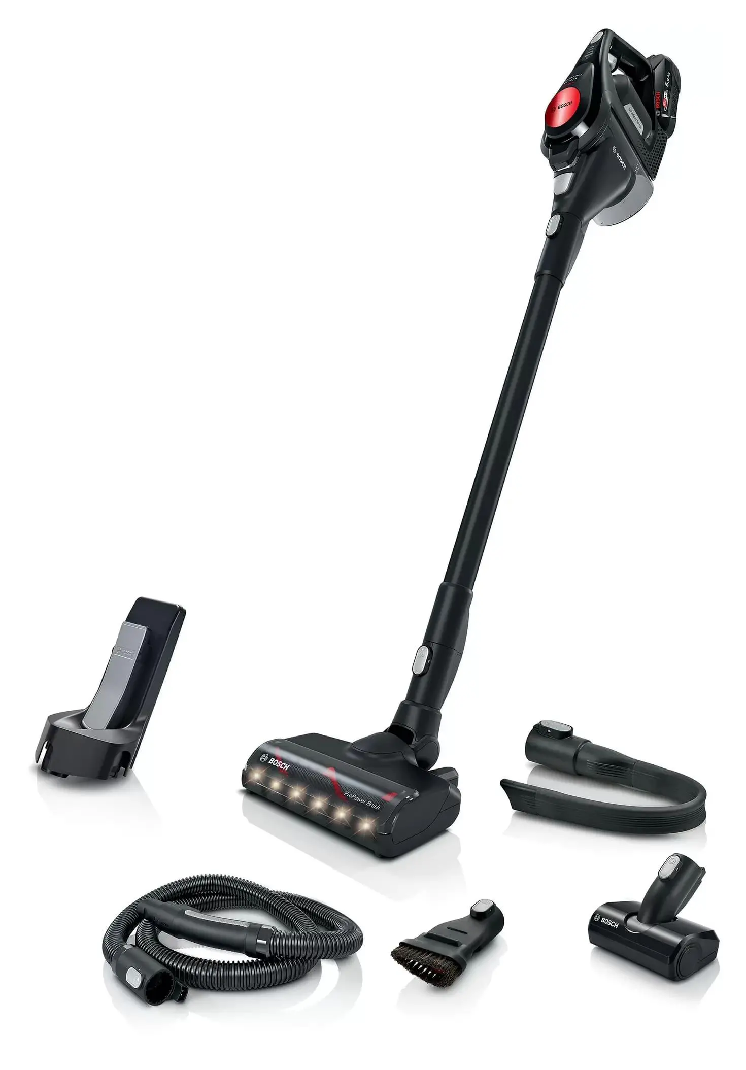 Odkurzacz Bosch Unlimited Serie 8 ProPower BCS82POW15 45min Wymienny akumulator Mini elektroszczotka