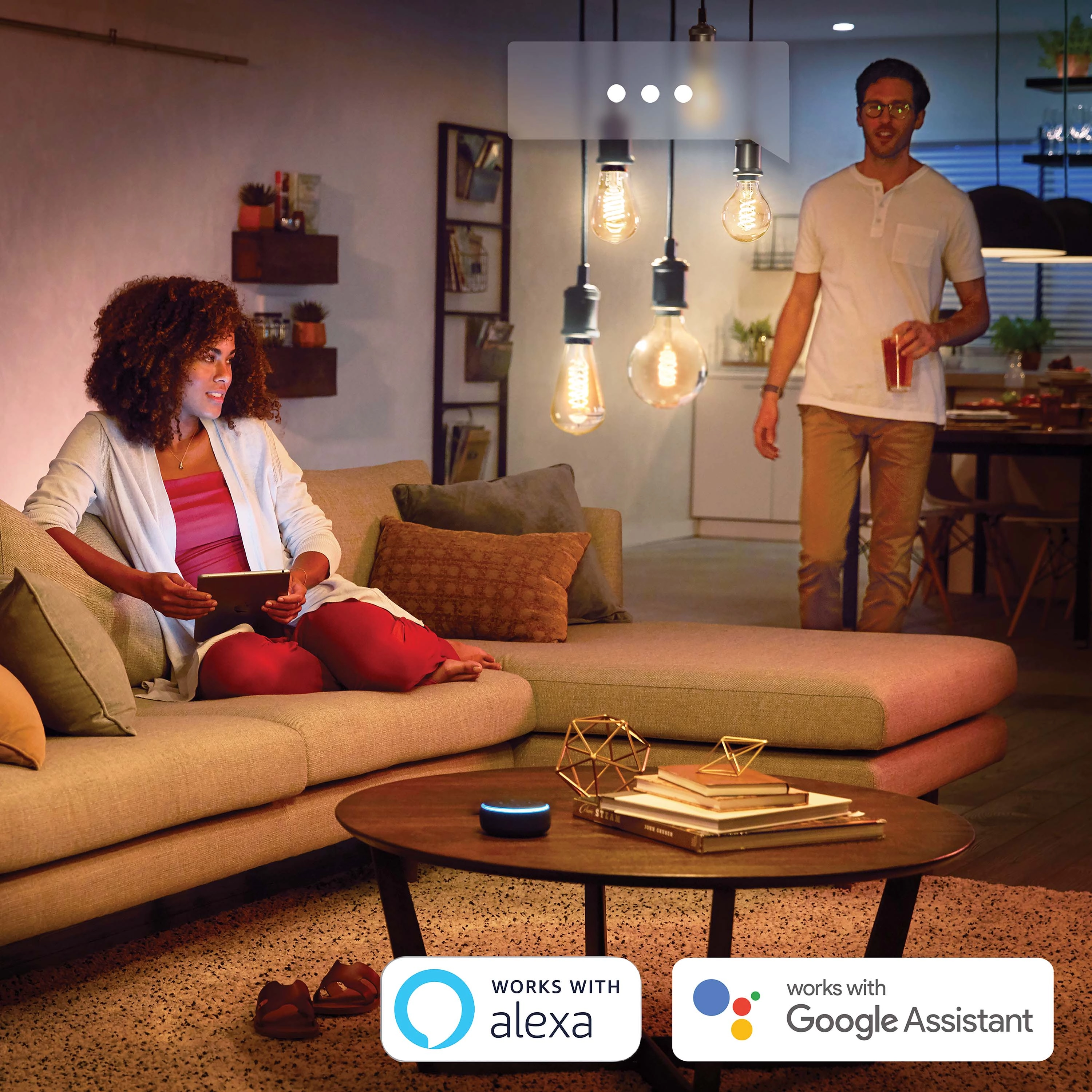 Żarówka LED Philips Hue White Ambiance Filament Globe E27 1 szt.