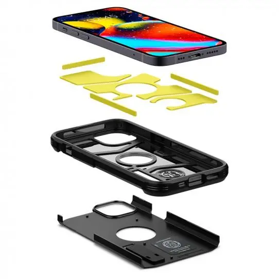Etui Spigen Tough Armor do iPhone 13 Czarny