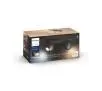 Oświetlenie punktowe Philips Hue White Ambiance Buckram 929003047901 Czarny