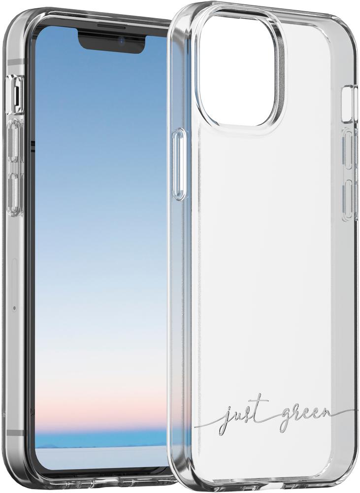 Etui Just Green Biodegradable Case do iPhone 13 mini Przeźroczysty