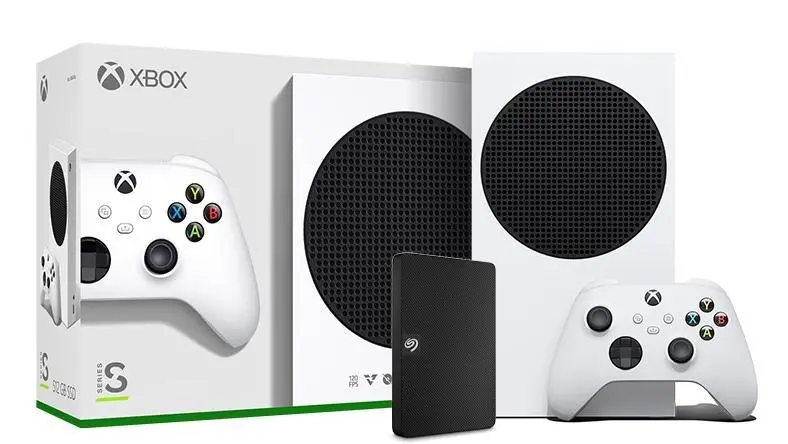 Konsola Xbox Series S 512GB + Dysk Seagate Expansion 1TB