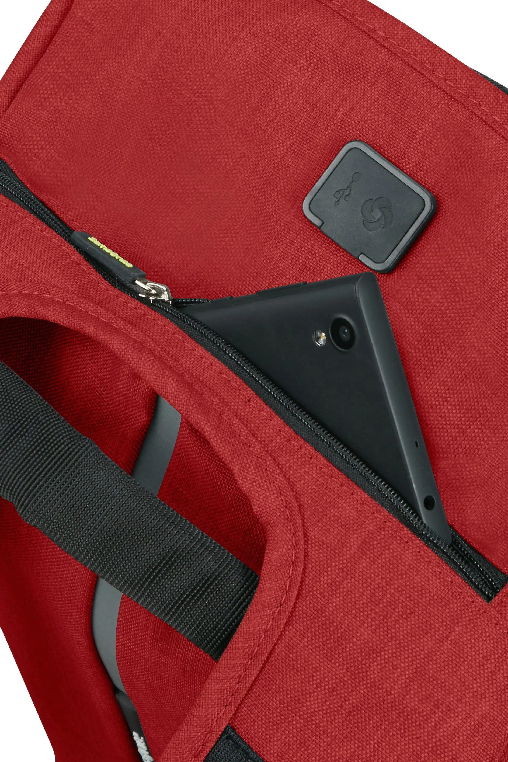 Plecak na laptopa Samsonite Securipak 15,6" Czerwony