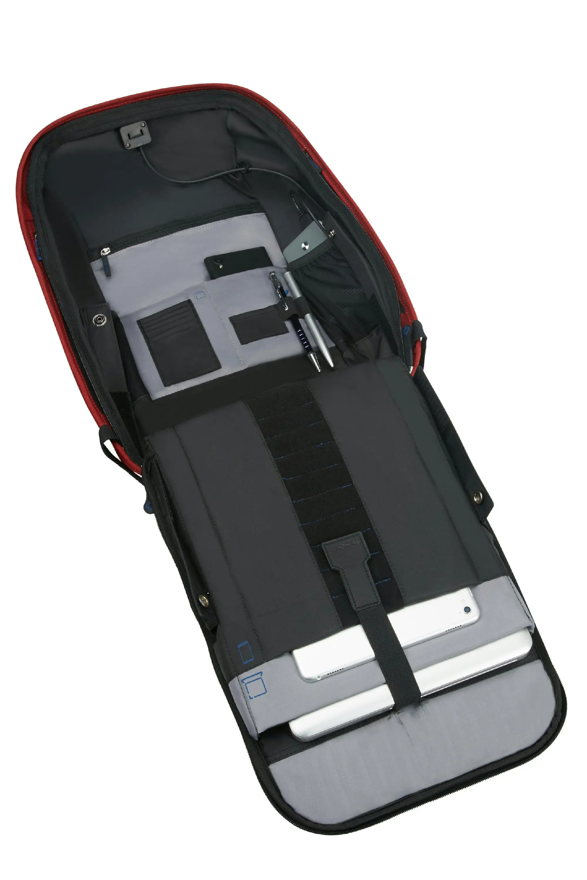 Plecak na laptopa Samsonite Securipak 15,6" Czerwony