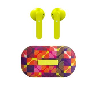 Słuchawki bezprzewodowe Jaz Jungle Chane Dokanałowe Bluetooth 5.0 Żółty