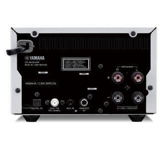 Yamaha CRX-B370D (srebrny), Indiana Line Nota 250 X (orzech)