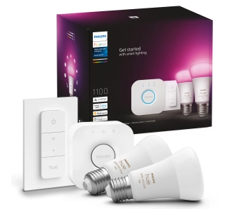 Żarówka LED Philips Hue White and Colour Ambiance E27 2 szt. Zestaw startowy