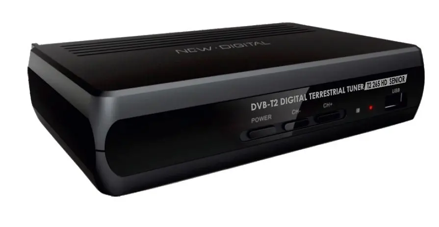 New Digital T2 265 HD SENIOR