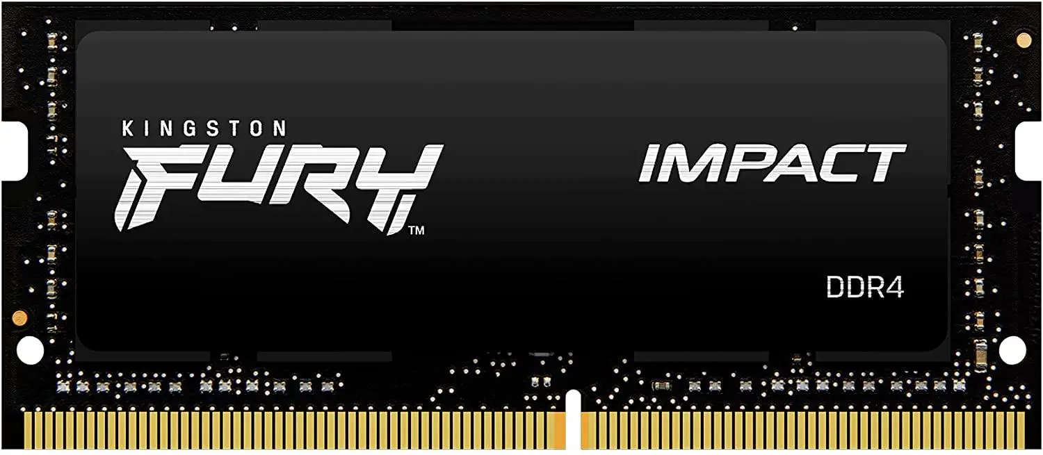 Pamięć Kingston FURY Impact DDR4 16GB 2666 CL16 SODIMM Czarny
