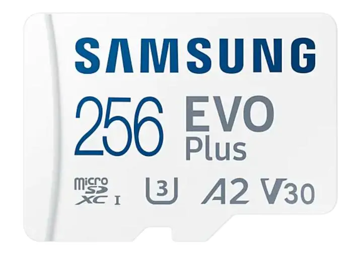 Karta pamięci Samsung Evo Plus microSDXC 256GB 130/120 A2 V30