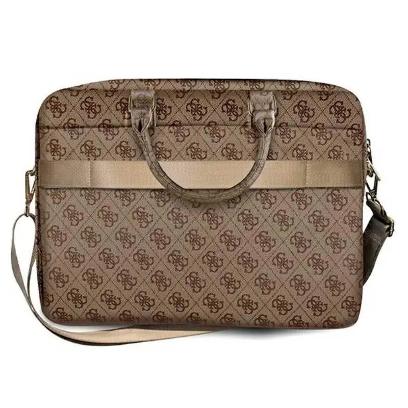 Torba na laptopa Guess GUCB15G4GFBR 4G Uptown Brązowy