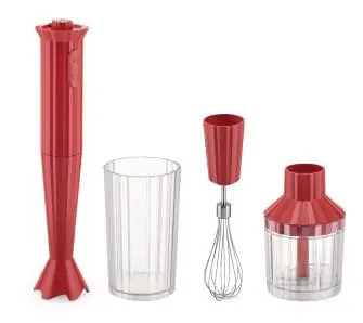 Blender Alessi Plissé MDL10SR 500W Rozdrabniacz Końcówka do ubijania