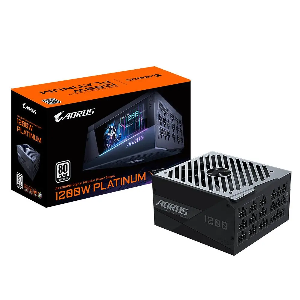 Zasilacz Gigabyte Aorus P1200W 80+ Platinum Modular Czarny