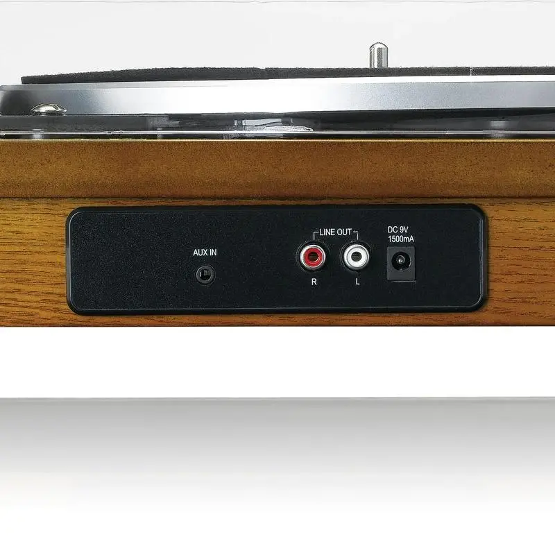 Gramofon Lenco LS-55BK Manualny Napęd bezpośredni Przedwzmacniacz Bluetooth Czarny
