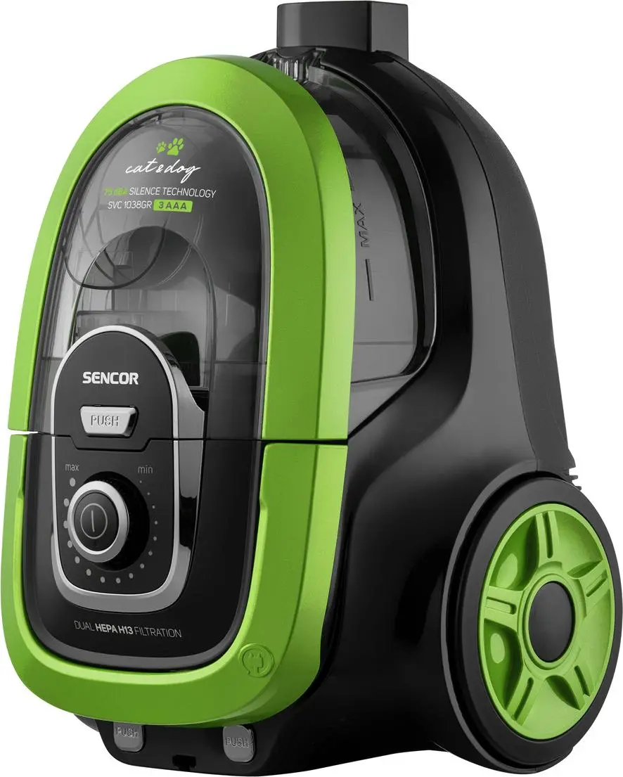 Odkurzacz Sencor SVC 1038GR 3AAA Mini turboszczotka Ssawka do podłóg twardych