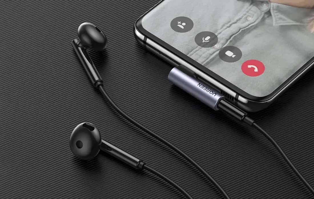 Adapter UGREEN AV154 USB-C na jack 3,5mm