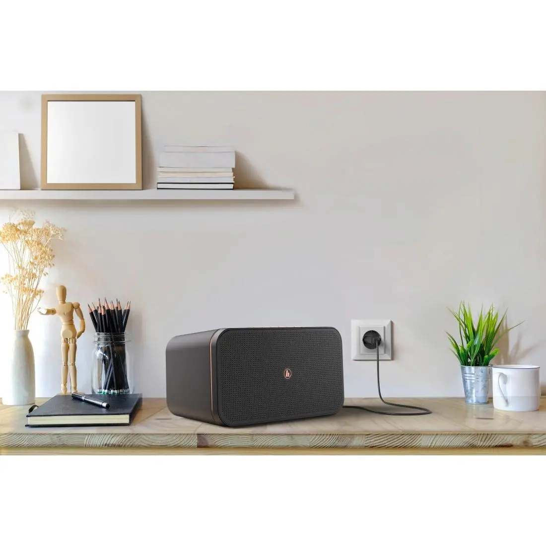 Głośnik Bluetooth Hama SIRIUM2000AMBT Wi-Fi Radio internetowe Czarny