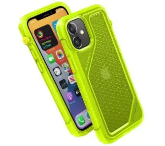 Etui Catalyst Vibe do iPhone 12 Mini żółto Przeźroczysty
