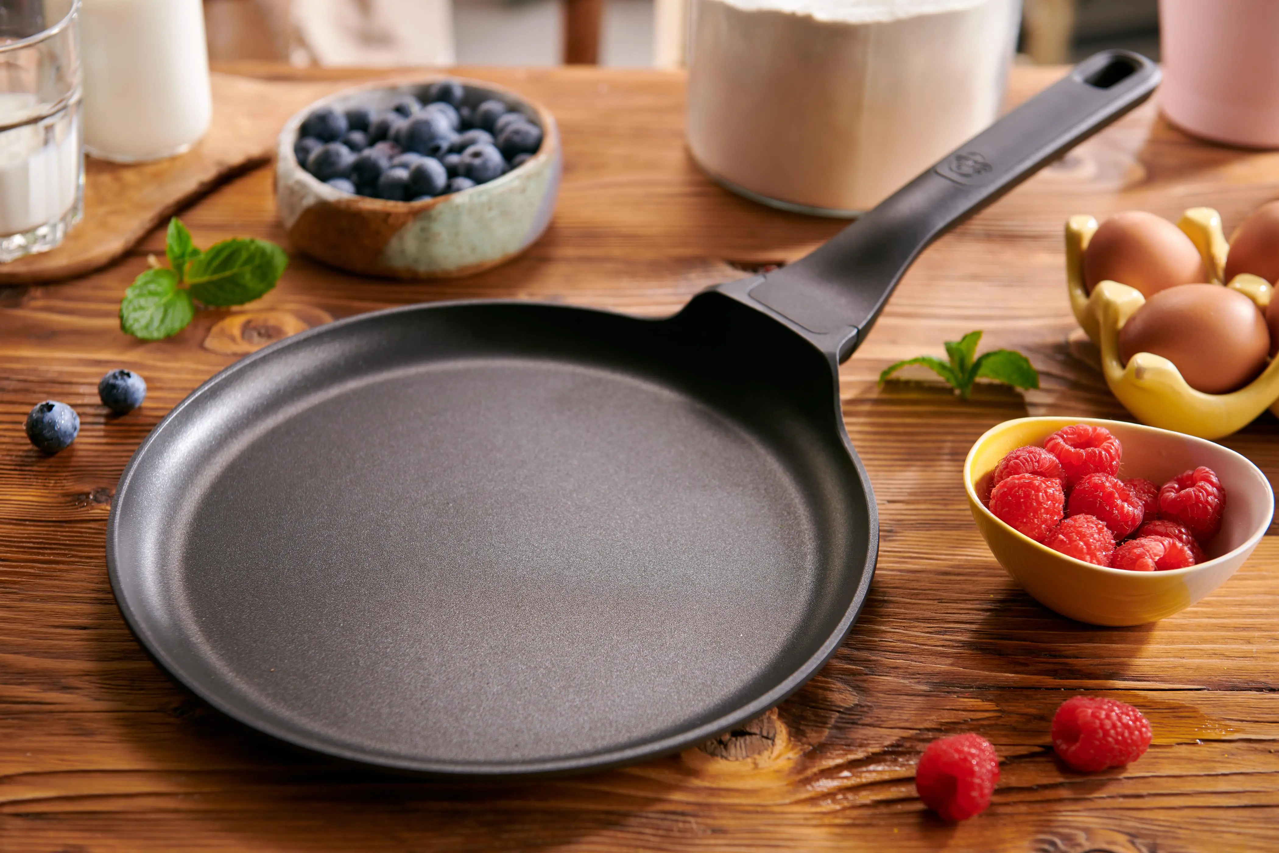 Patelnia La Bonita Cocinero LB26PN006 25cm Naleśnikowa Powłoka nieprzywierająca Aluminiowa