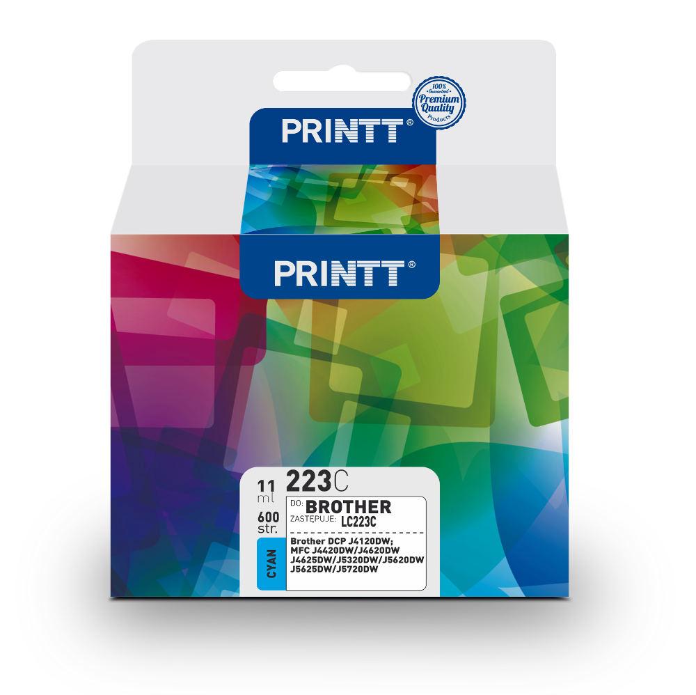 Tusz PRINTT NAB223XLC (zamiennik LC-223C)