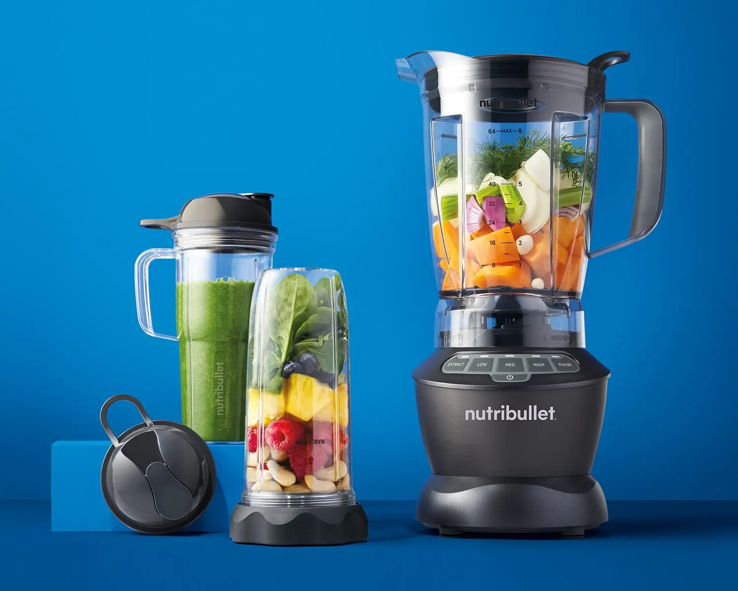 Blender kielichowy Nutribullet NBF500DG 1,6l 2 butelki