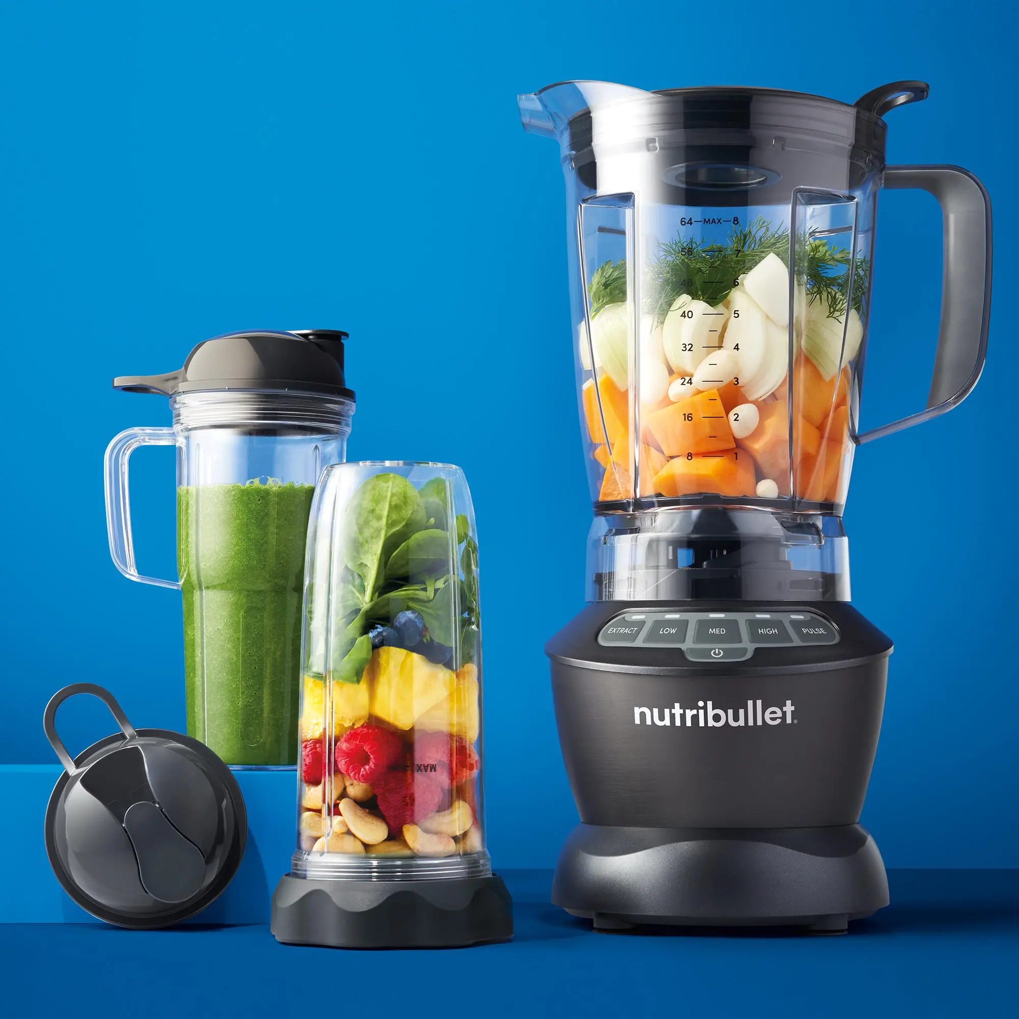 Blender kielichowy Nutribullet NBF500DG 1,6l 2 butelki