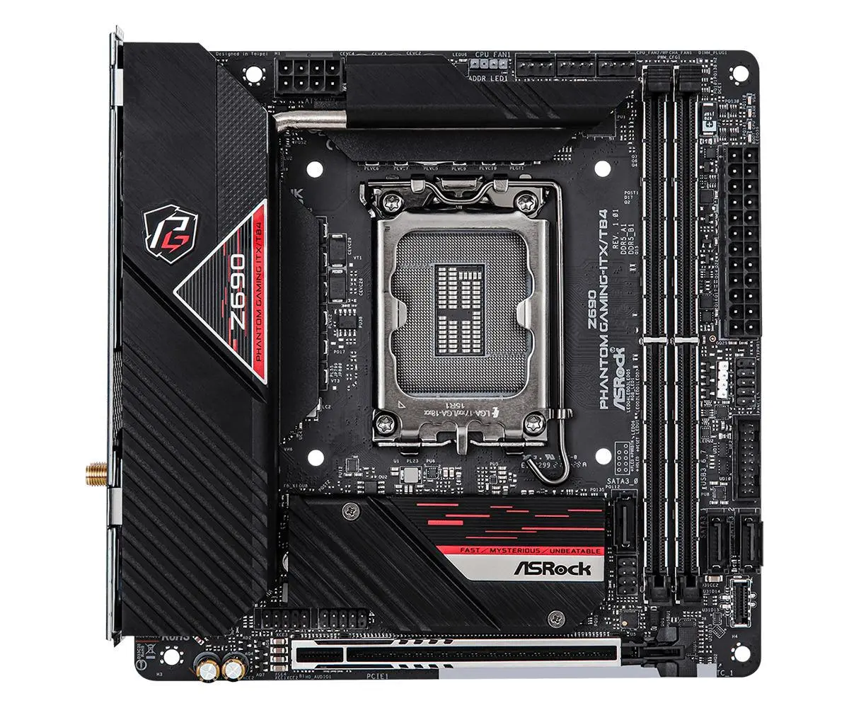 Płyta główna ASrock Z690 Phantom Gaming-ITX/TB4 DDR5