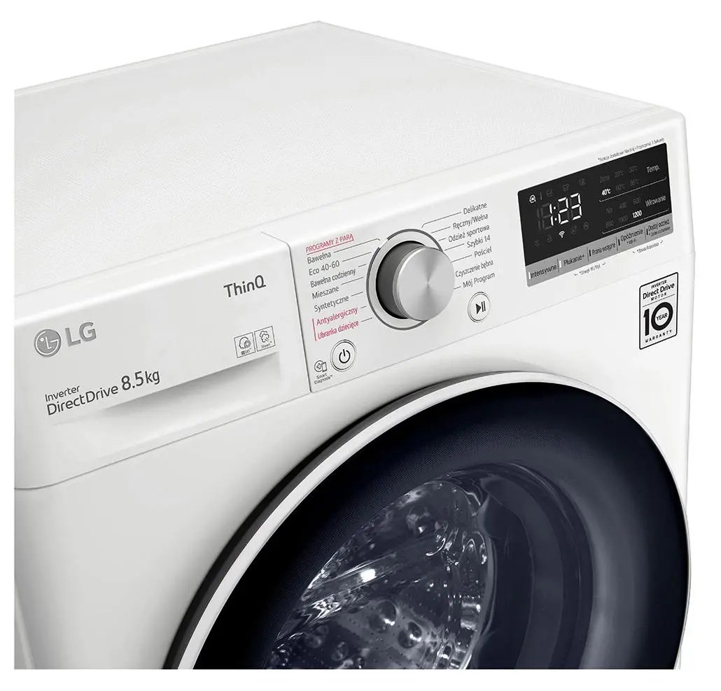 Pralka LG F2WV5N8S0E Slim 8,5kg 1200obr/min Zdalne sterowanie