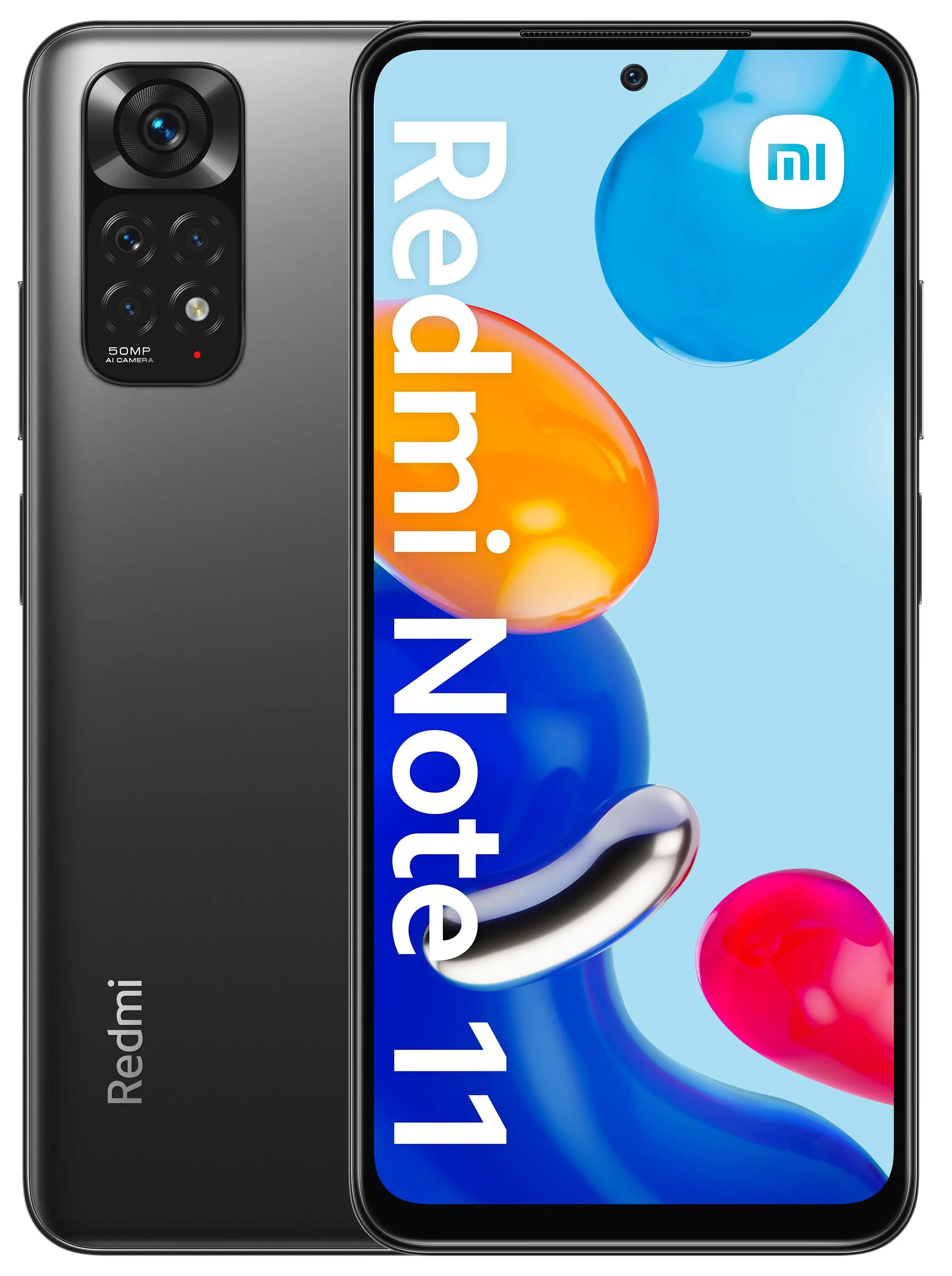 Smartfon Xiaomi Redmi Note 11 4/64GB 6,43" 90Hz 50Mpix Szary