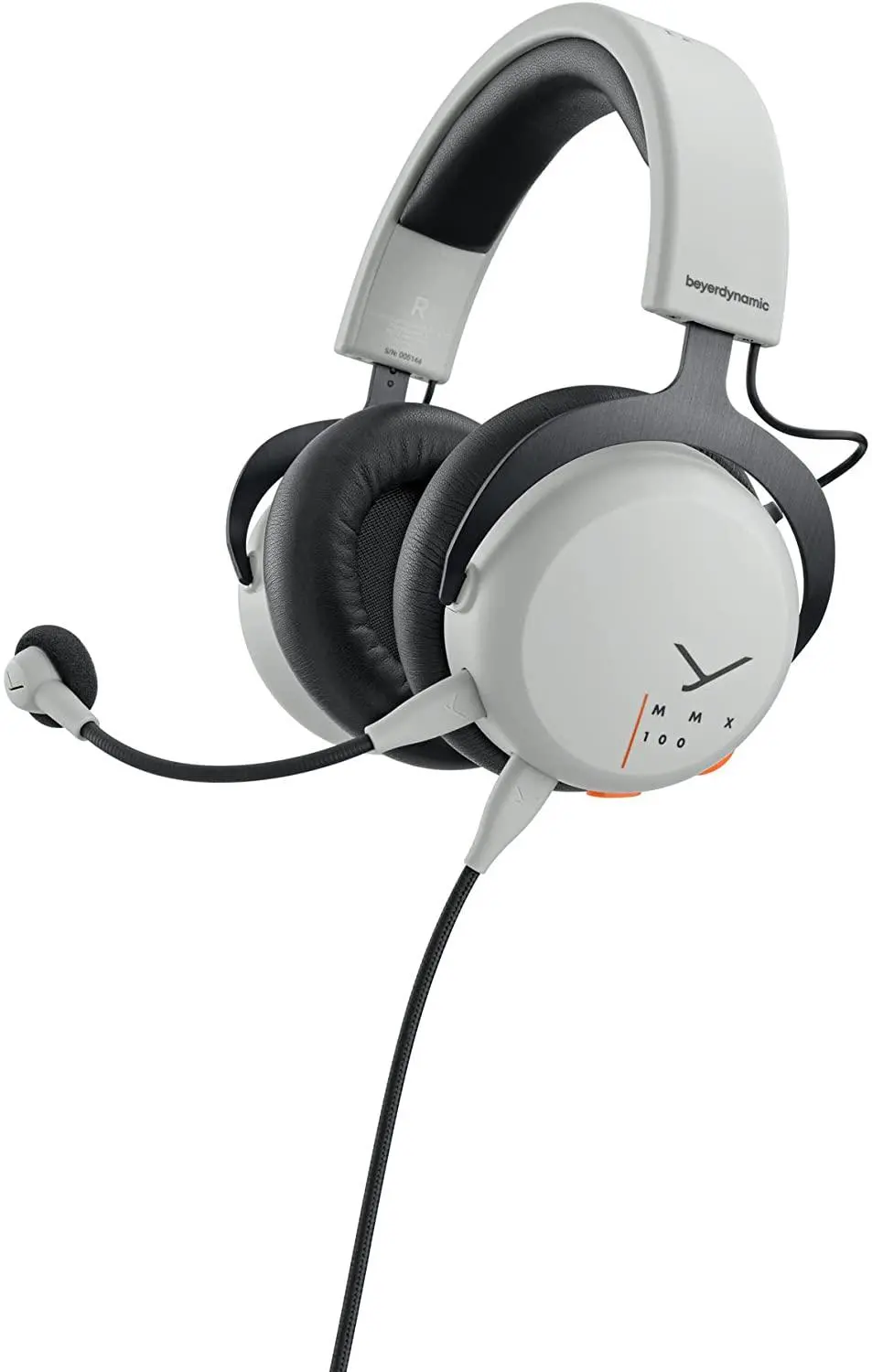 Słuchawki przewodowe z mikrofonem Beyerdynamic MMX 100 Nauszne Szary
