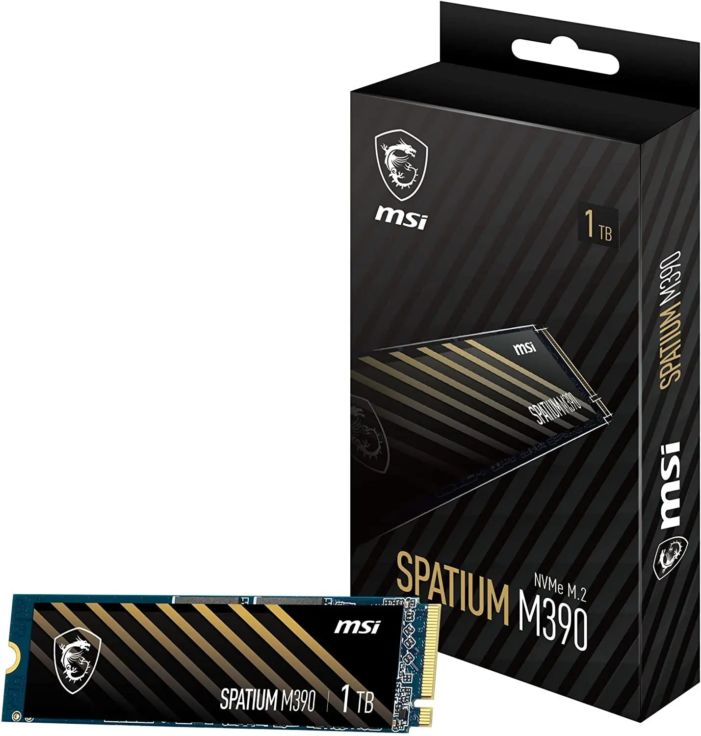 Dysk MSI Spatium M390 1TB PCIe Gen3 x4