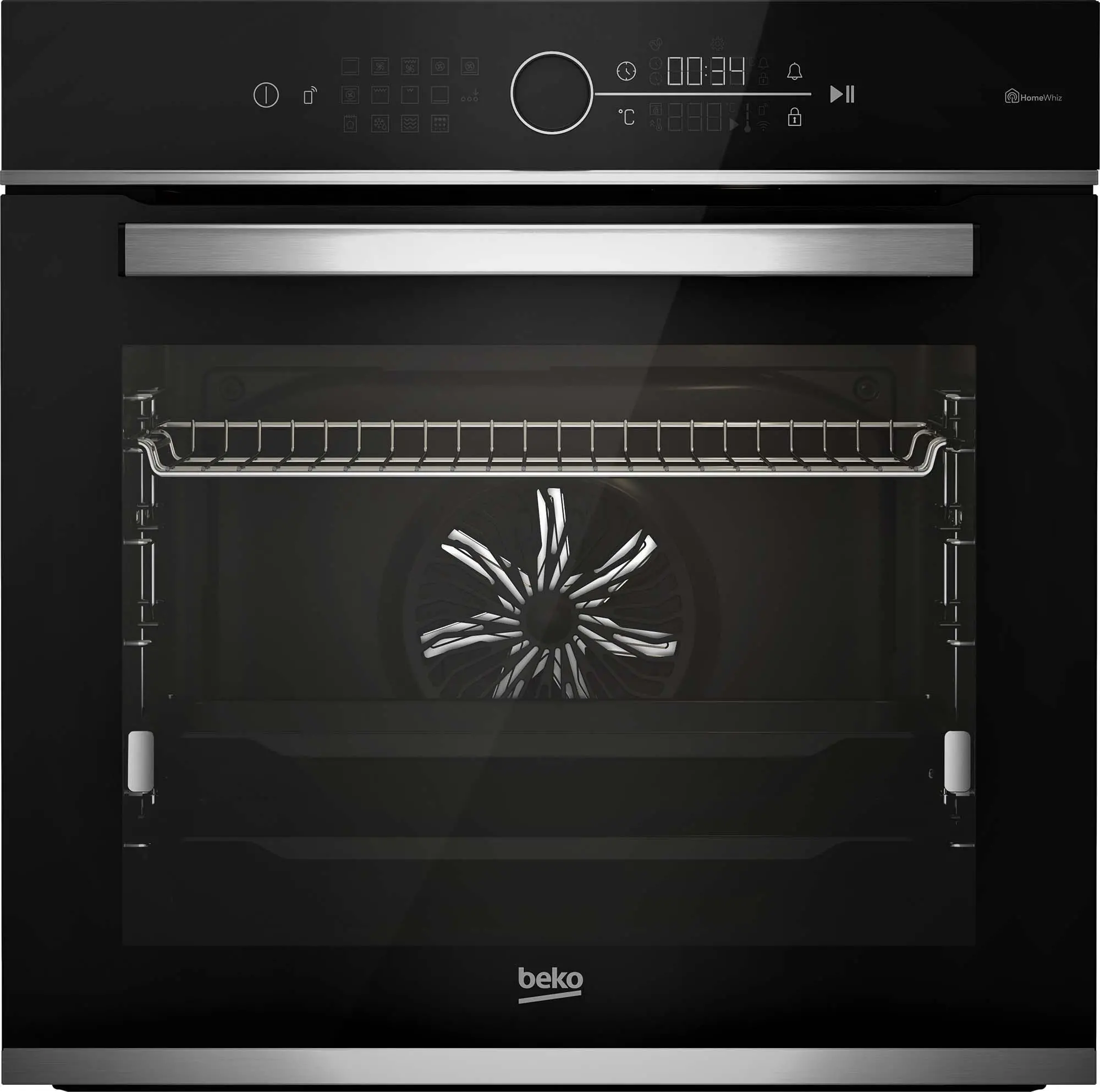 Piekarnik elektryczny Beko BBIM13400XPSWE bPro500 Termoobieg Zdalne sterowanie Czarny