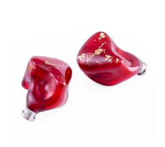 Słuchawki przewodowe Kinera BD005 Pro - dokanałowe - czerwony