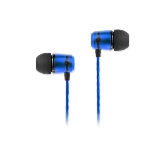 Słuchawki przewodowe SoundMAGIC E50 - dokanałowe - niebieski