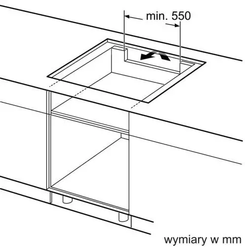 Płyta indukcyjna Bosch Serie 4 PIE61RBB5E 59,2cm