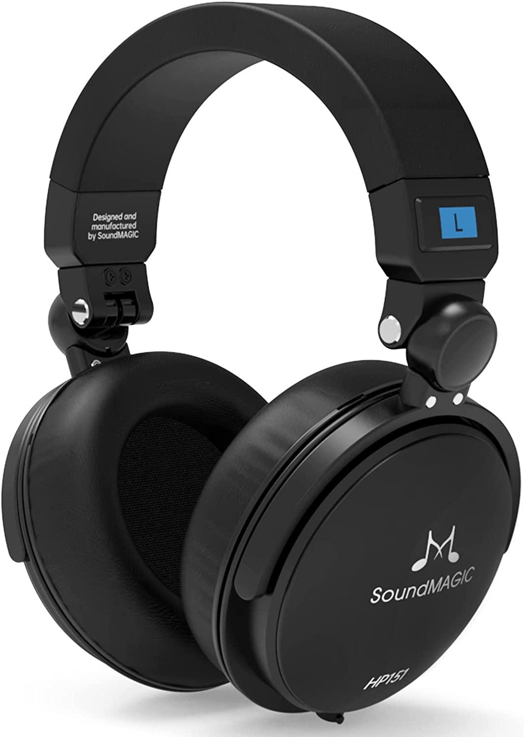 Słuchawki przewodowe SoundMAGIC HP151 Nauszne Mikrofon Czarny