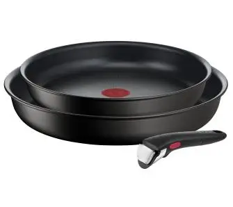 Zestaw patelni Tefal Ingenio Unlimited L7638942 Indukcja Tytanowa 24cm, 28cm